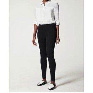 Spanx Womens Black Jean-ins Ankle Leggings Medium
